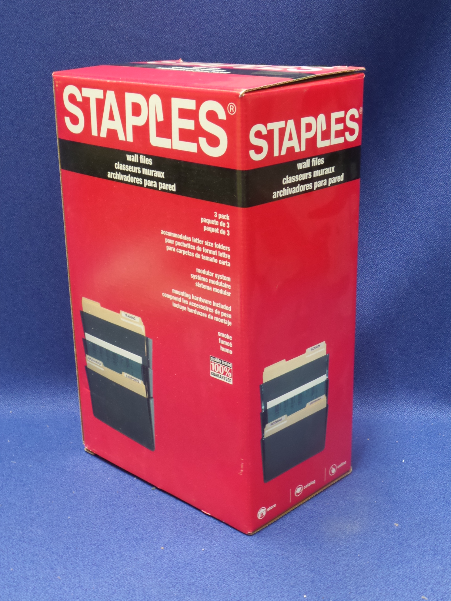 Staples Wall File System, Letter Size Allsold.ca Buy & Sell Used Office Furniture Calgary